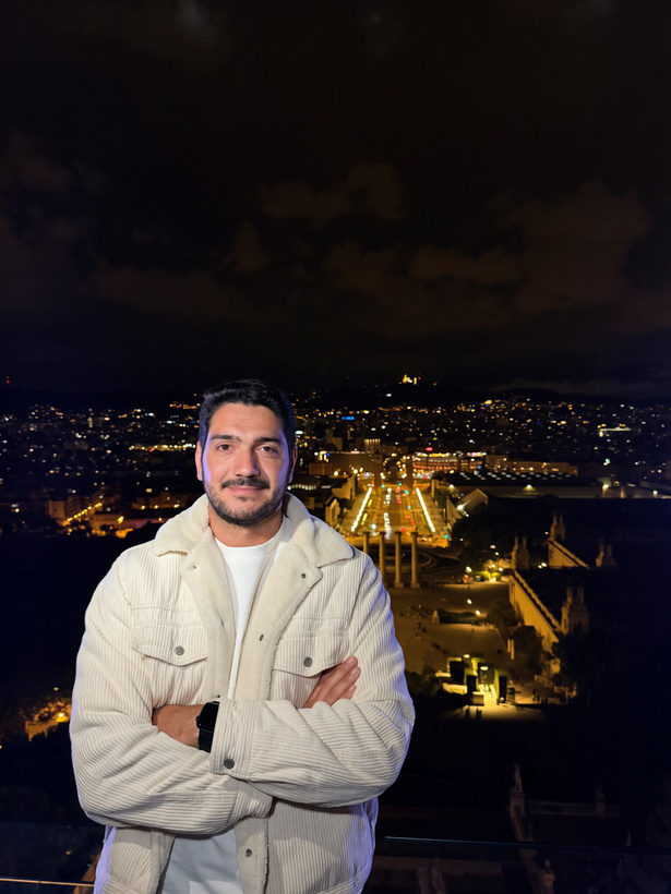 Antonio em Barcelona